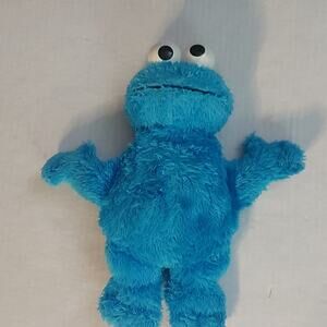 Hasbro.Talking Cookie Monster 2010  Sesame Street Stuffed Animals Plush Xmas